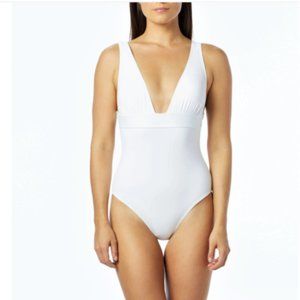 Vince Camuto  white one piece swimsuit M ?